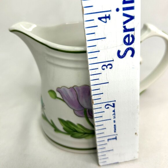 Villeroy & Boch Amapola Vitro-Porzellan Creamer Pitcher Floral Design 3.5" - Picture 6 of 7